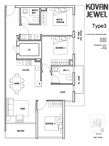 kovan-jewel-3bedroom-study-type-3-floorplan-singapore